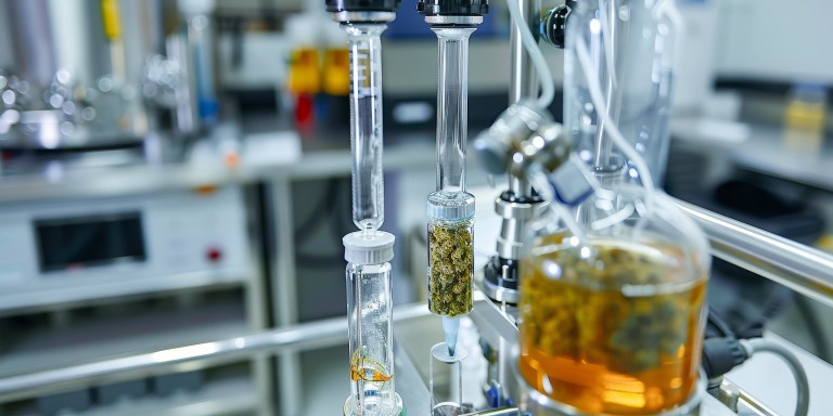 Modern laboratory with advanced technology used for ingredient analysis and quality verification