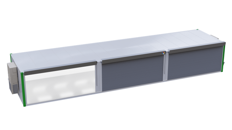 C1D1-certified enclosure with 2-hour fire rating for lab safety and compliance