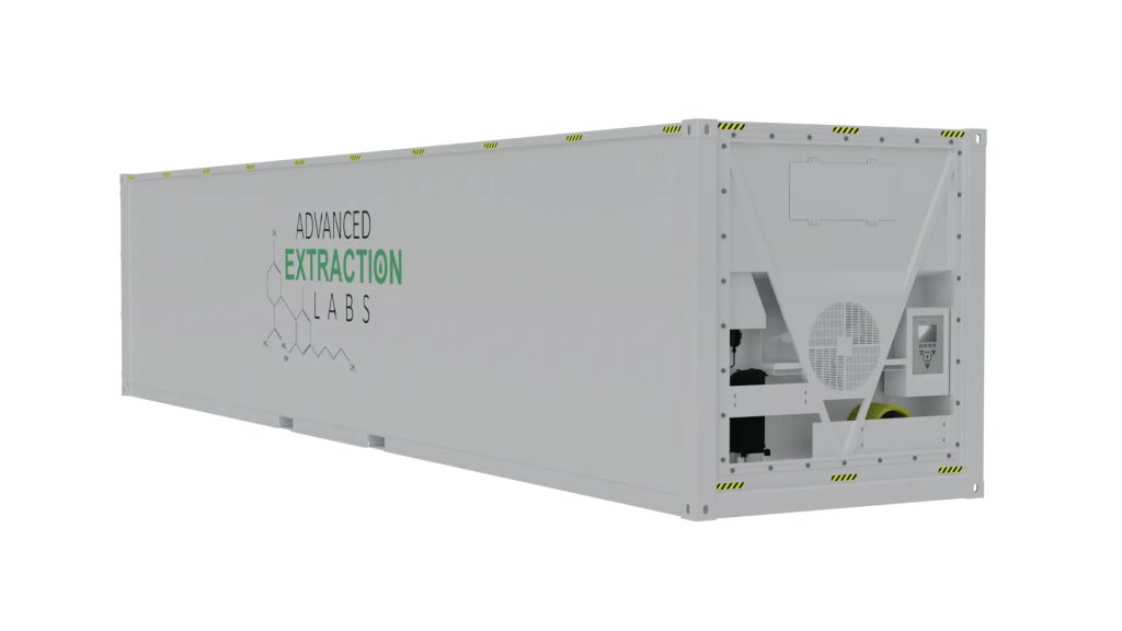40ft high cube refrigerated container with dual doors and temperature control